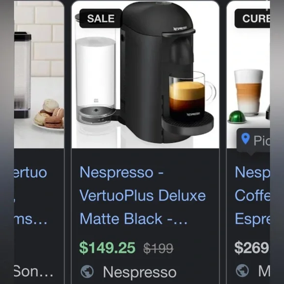 Nespresso | Kitchen | Nespresso Vertuo Plus Bought Item At 5  display picture 1